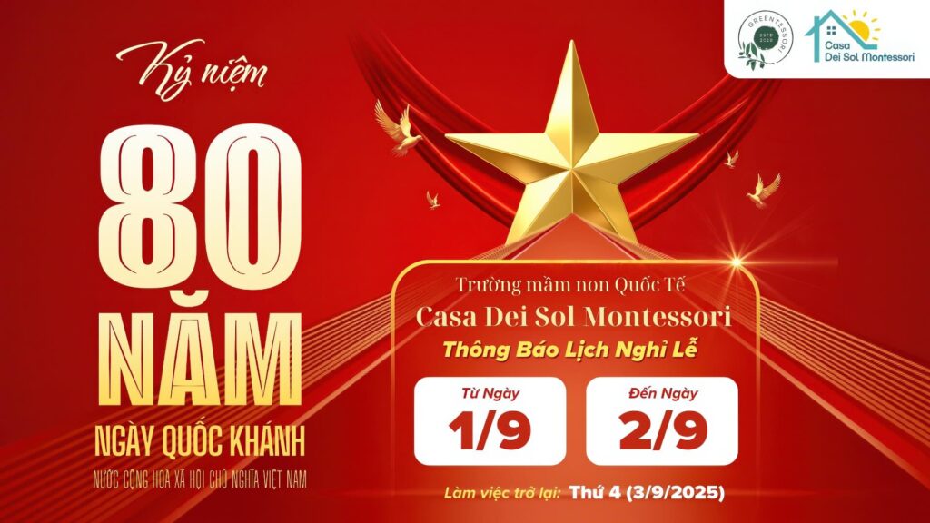 Thông báo nghỉ lễ Quốc khánh 2/9