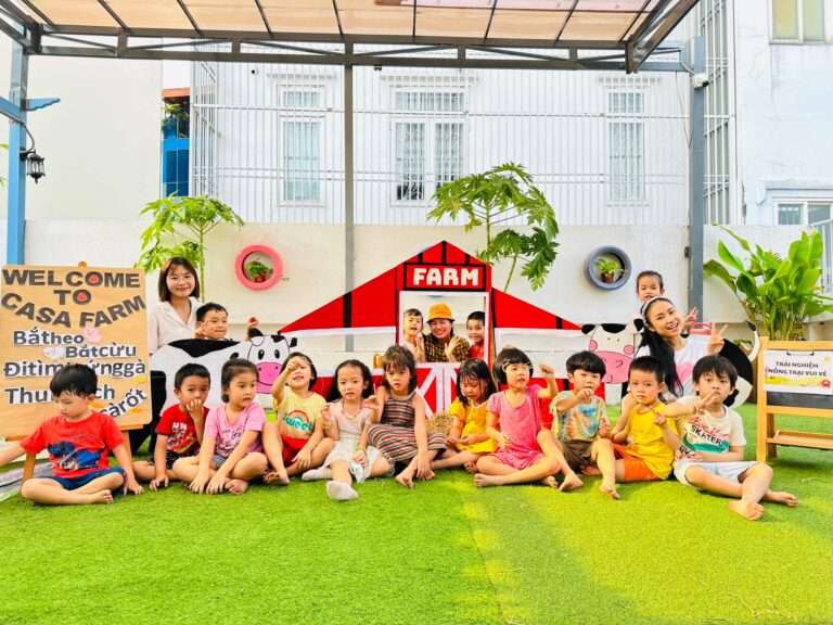 Hình ảnh hoạt động của các bé ở Casa Dei Sol Montessori – ảnh 19