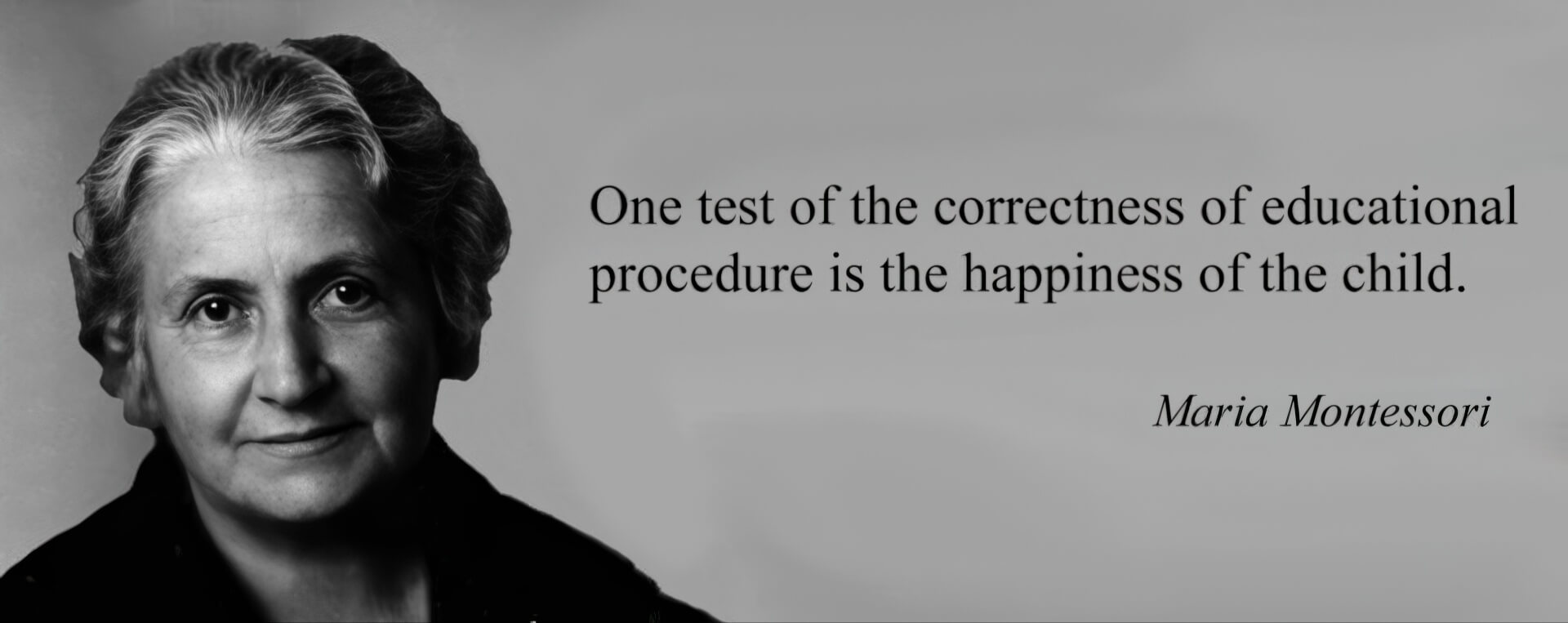 Maria Montessori Quote