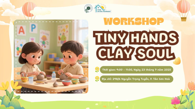 Summer 2025: Workshop “Tiny Hands, Clay Soul”